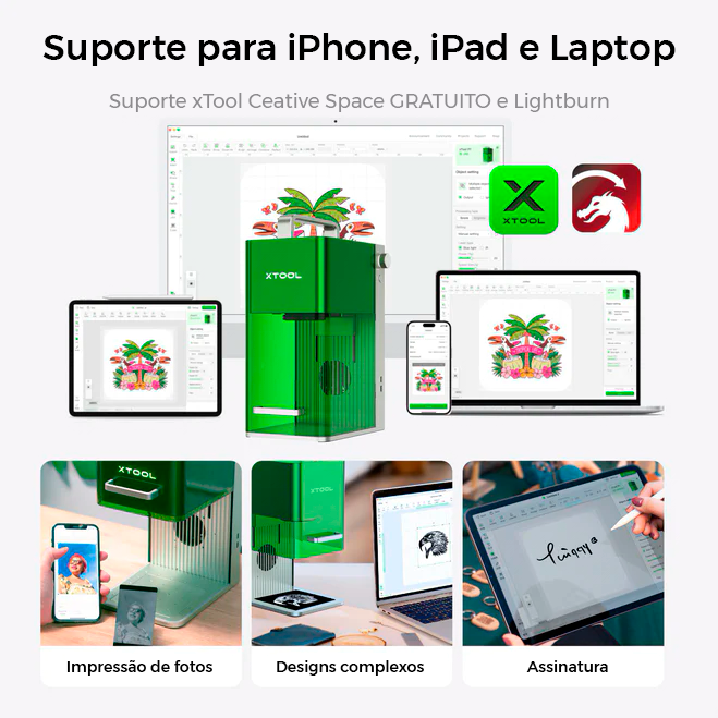 Suporte xTool Creative Space